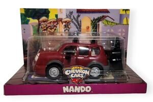 Chevron Cars Nando With Guitar Case (1999) Retired New Sealed